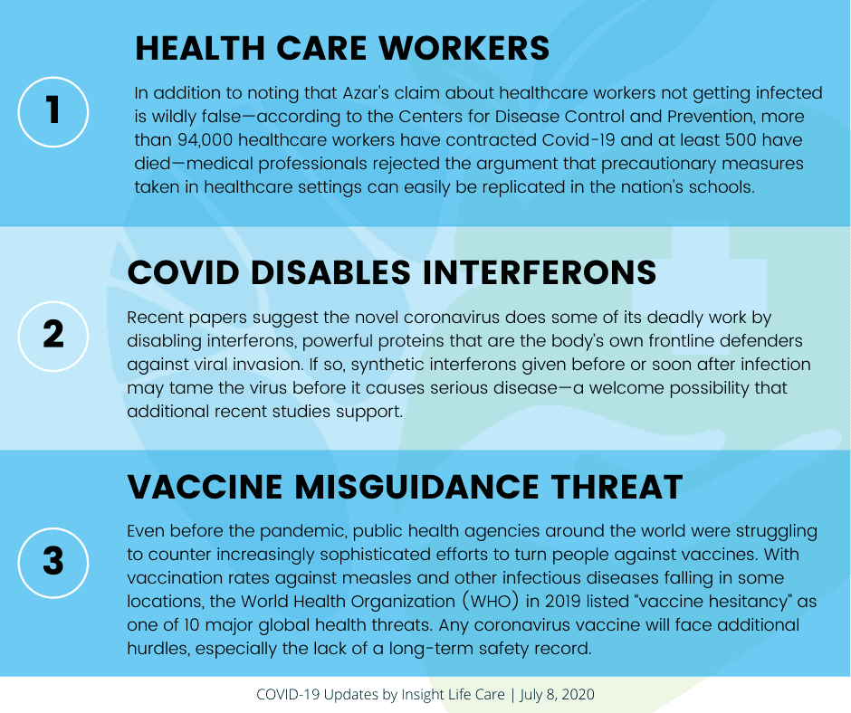 Coronavirus Update July 8